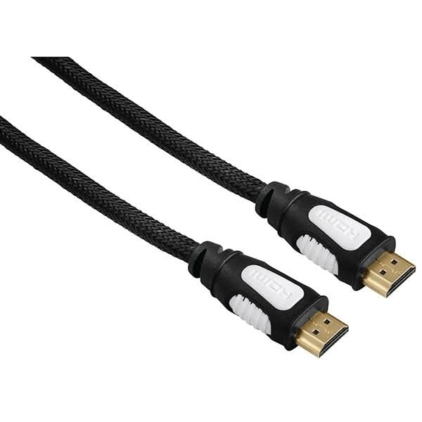 Cablu HDMI HAMA 56576, 1.5m, placat cu aur, negru WALTI