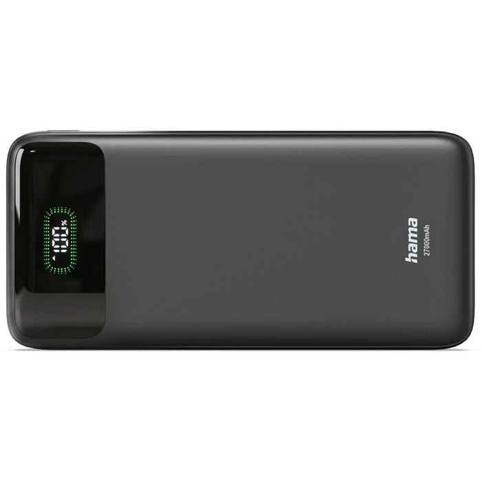 Baterie externa HAMA PD27-W65, 27000 mAh, 2xUSB-C, 1xUSB-A, gri - WALTI WALTI