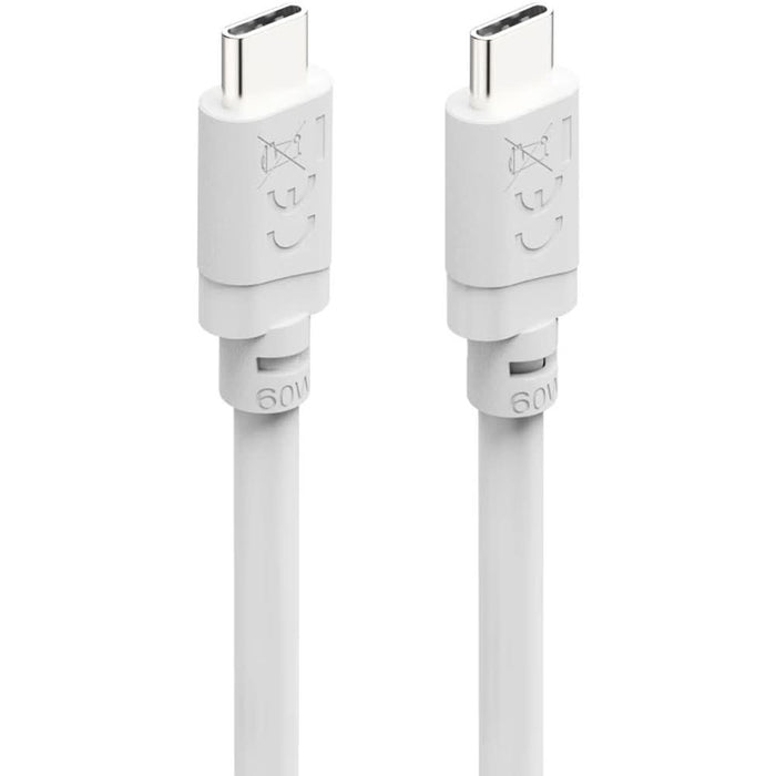 Cablu date HAMA 201809, USB-C - USB-C, 2m, alb WALTI