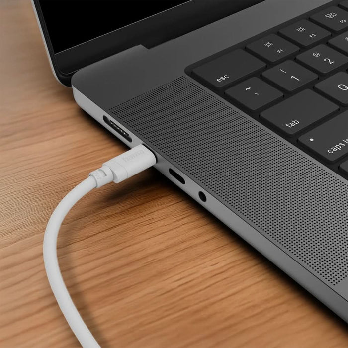 Cablu date HAMA 201809, USB-C - USB-C, 2m, alb WALTI