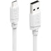 Cablu date HAMA 201813, USB-A - USB-C, 2m, alb - WALTI WALTI