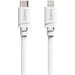 Cablu date HAMA 201817, USB-C - Lightning, 3m, alb - WALTI WALTI