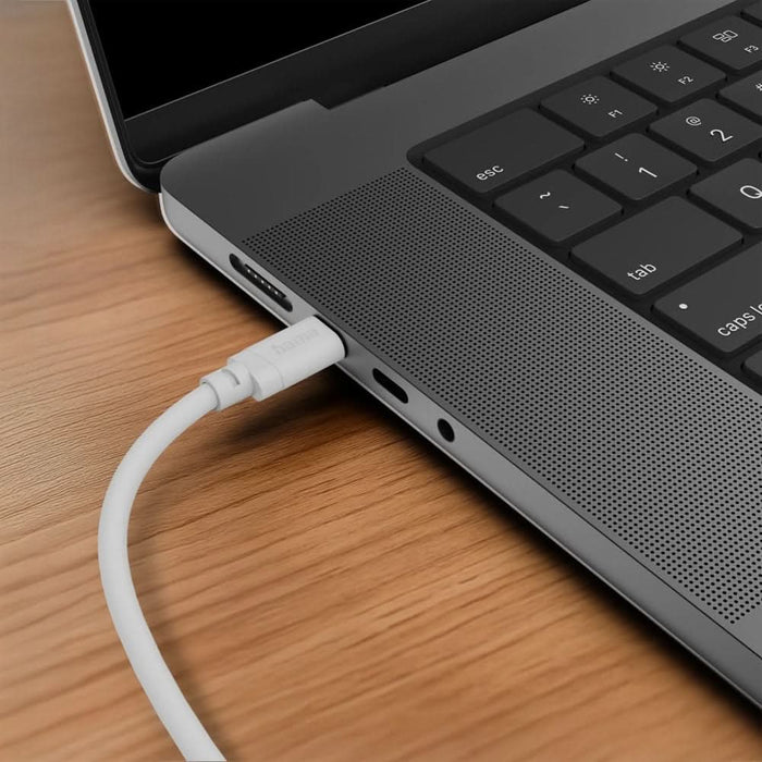 Cablu date HAMA 201817, USB-C - Lightning, 3m, alb - WALTI WALTI