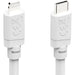 Cablu date HAMA 201817, USB-C - Lightning, 3m, alb - WALTI WALTI