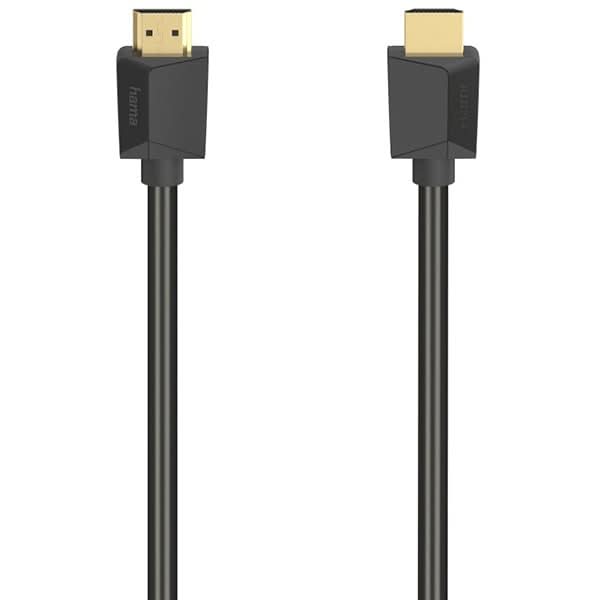 Cablu HDMI HAMA 205243, 3m, 8K HDR, placat aur, negru - WALTI WALTI