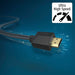 Cablu HDMI HAMA 205243, 3m, 8K HDR, placat aur, negru - WALTI WALTI