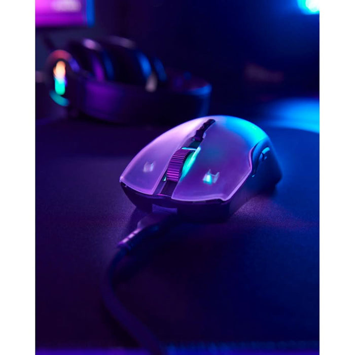 Mouse Gaming HAMA uRage Reaper 515 Illuminated, 12000 dpi, USB, negru WALTI