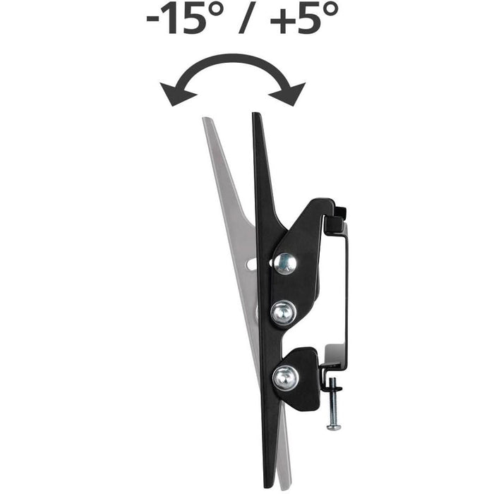 Suport TV perete HAMA 220804, reglabil, 19-46", 25kg, negru WALTI