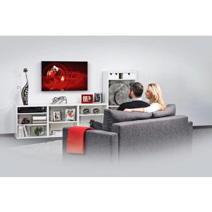 Suport TV perete HAMA 220807, fix, 32-75", 40kg, negru WALTI