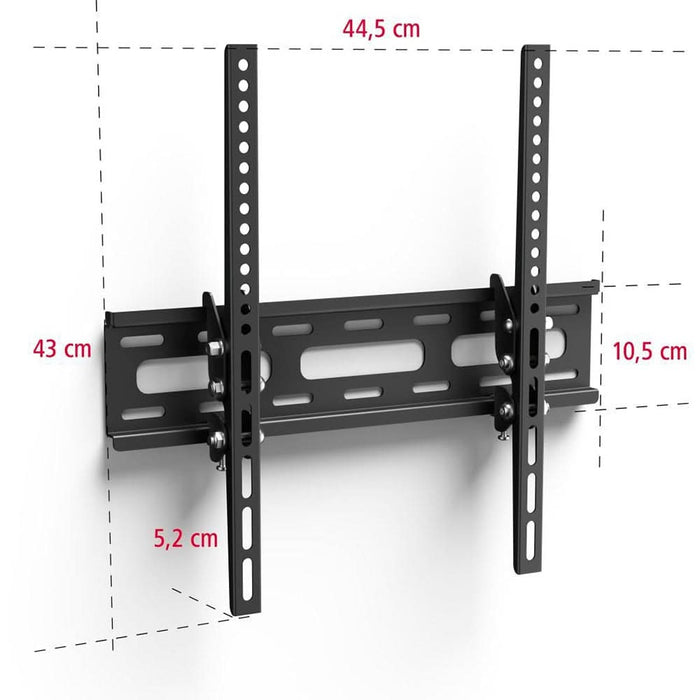 Suport TV perete HAMA 220808, reglabil, 32-75", 40kg, negru WALTI