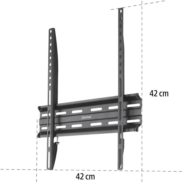 Suport TV perete HAMA 220809, fix, 32-65", 35kg, negru WALTI