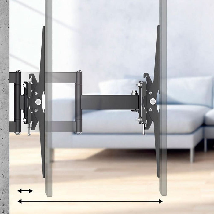 Suport TV perete HAMA 220831, Mobil, 32-84", 50kg, negru WALTI