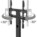 Suport TV perete HAMA 220866, reglabil, 32-55", 30kg, negru - WALTI WALTI