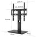 Suport TV perete HAMA 220866, reglabil, 32-55", 30kg, negru - WALTI WALTI