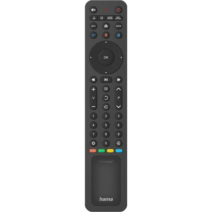 Telecomanda universala TV HAMA 221057, 8 dispozitive, USB-C, negru WALTI