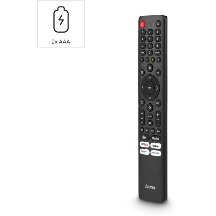 Telecomanda pentru TV Hisense HAMA 221067, negru WALTI