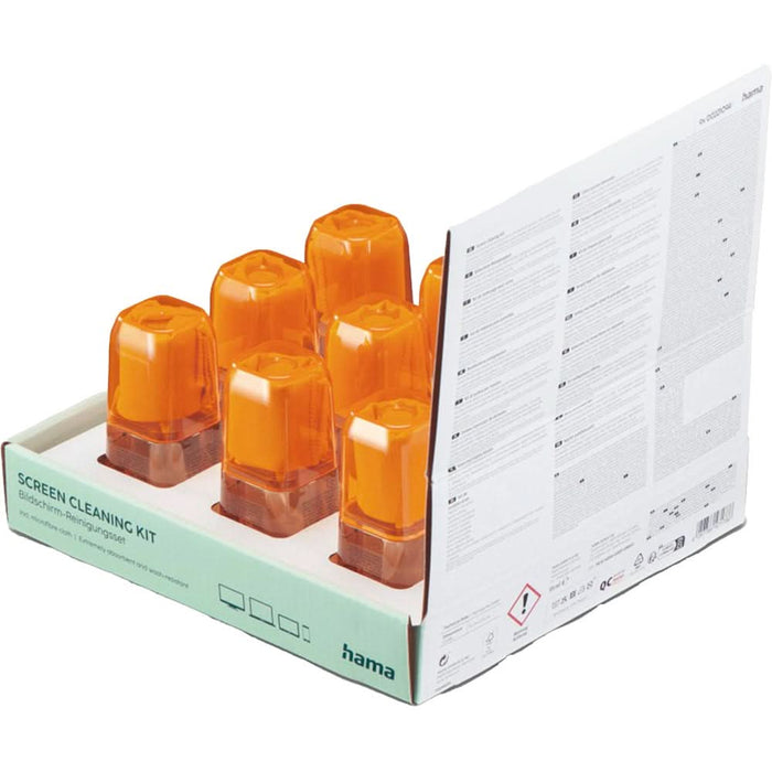 Solutie de curatare ecrane HAMA 221094, 95ml, laveta inclusa WALTI