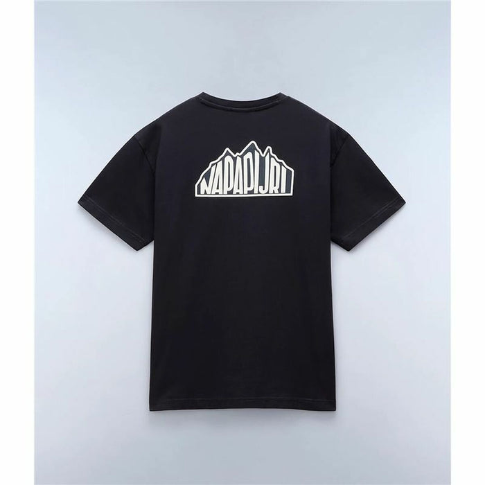 Tricou cu Mânecă Scurtă Bărbați Napapijri S-Linth Ss Negru - WALTI WALTI