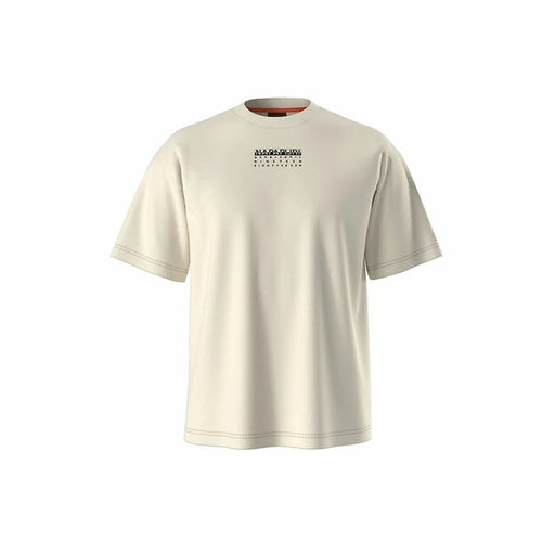 Tricou cu Mânecă Scurtă Bărbați Napapijri S-Premium Ss Beige Dimity 2 Bej - WALTI WALTI