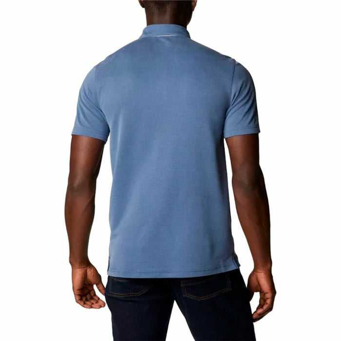 Tricou Polo cu Mânecă Scurtă Bărbați Columbia Nelson Point™ Indigo - WALTI WALTI