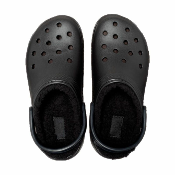 Saboți Crocs Classic Platform Lined Clog Negru - WALTI WALTI