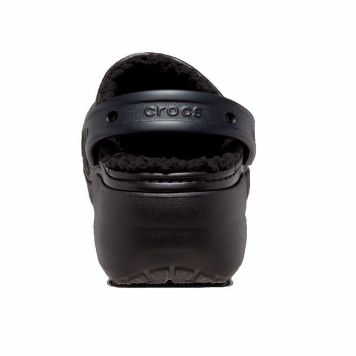 Saboți Crocs Classic Platform Lined Clog Negru - WALTI WALTI