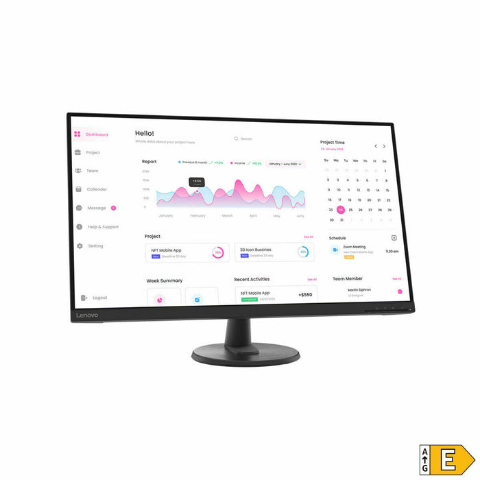 Monitor Lenovo D32-40 31,5" Full HD - WALTI WALTI
