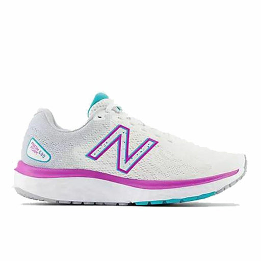 Încălțăminte de Running pentru Adulți New Balance Fresh Foam 680v7 Alb Femeie - WALTI WALTI