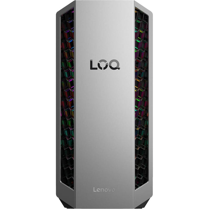 Sistem Desktop Gaming LENOVO  LOQ Tower 26ADR10, AMD Ryzen 7 8745HX pana la 5.1GHz, 16GB, SSD 512GB, NVIDIA GeForce RTX 5050 8GB, Free Dos WALTI