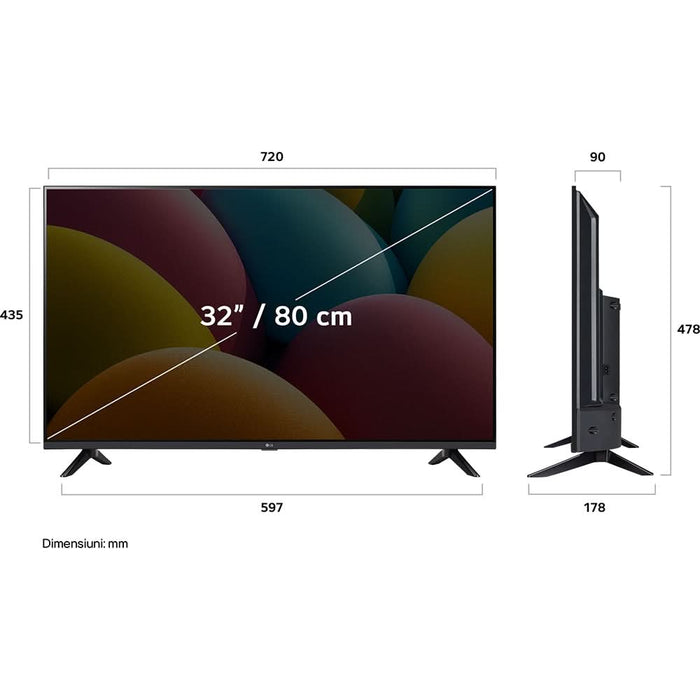Televizor LED Smart LG 32LR60006LA, FullHD, HDR, 80cm - WALTI WALTI