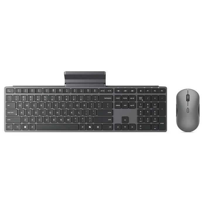 Kit tastatura si mouse Wireless LENOVO 700, USB, Bluetooth, Layout US INT, gri WALTI