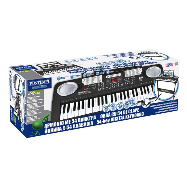 Orgă Electronică, 54 de Clape, Metronom, USB - WALTI WALTI