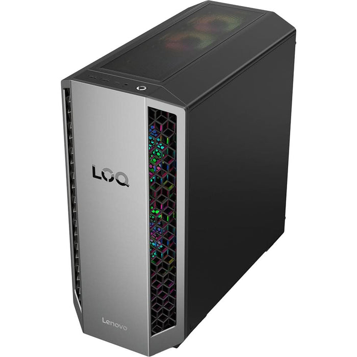 Sistem Desktop Gaming LENOVO  LOQ Tower 26ADR10, AMD Ryzen 7 8745HX pana la 5.1GHz, 16GB, SSD 512GB, NVIDIA GeForce RTX 5050 8GB, Free Dos WALTI