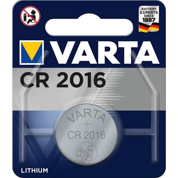 Baterie Litiu CR2016 VARTA, 3V WALTI