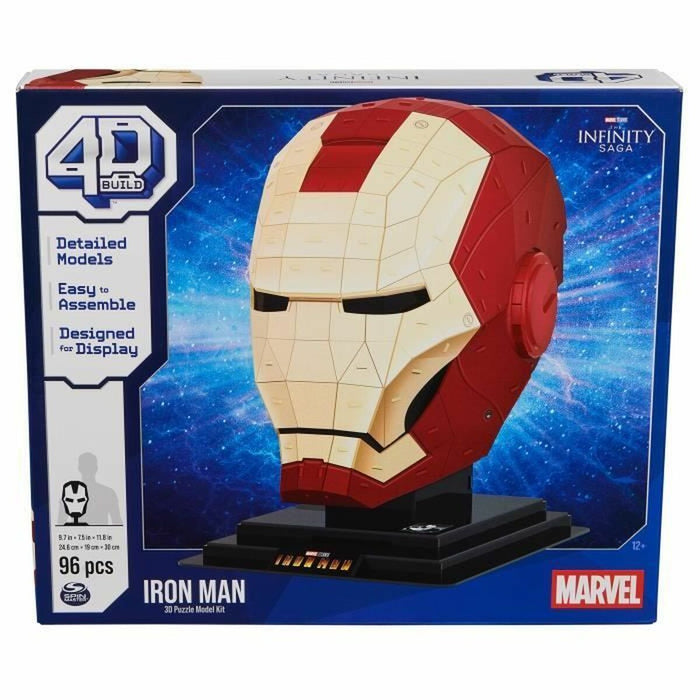 Set de Construcție Marvel Iron Man 96 Piese 24,6 x 19 x 30 cm Multicolor - WALTI WALTI