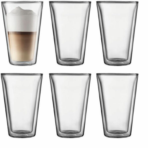 Set de pahare Bodum 400 ml Transparent Sticlă borosilicată Neted 6 Piese (6 Unități) - WALTI WALTI