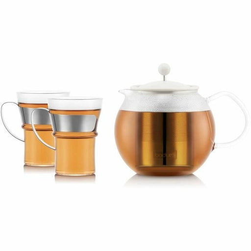 Cafetieră cu Piston Bodum Transparent Oțel 1 L 0,35 L (8 Unități) - WALTI WALTI