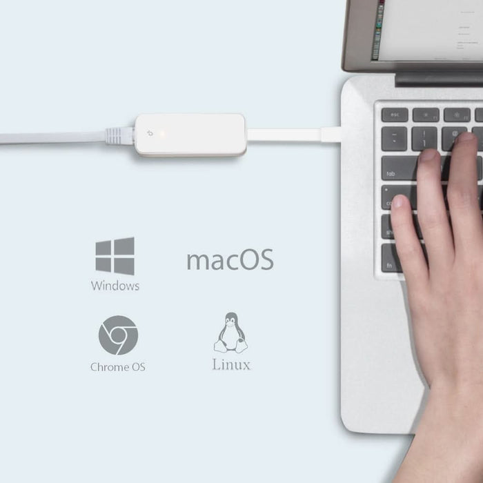 Adaptor Ethernet - USB 3.0 TP-LINK UE300C, Gigabit, alb - WALTI WALTI