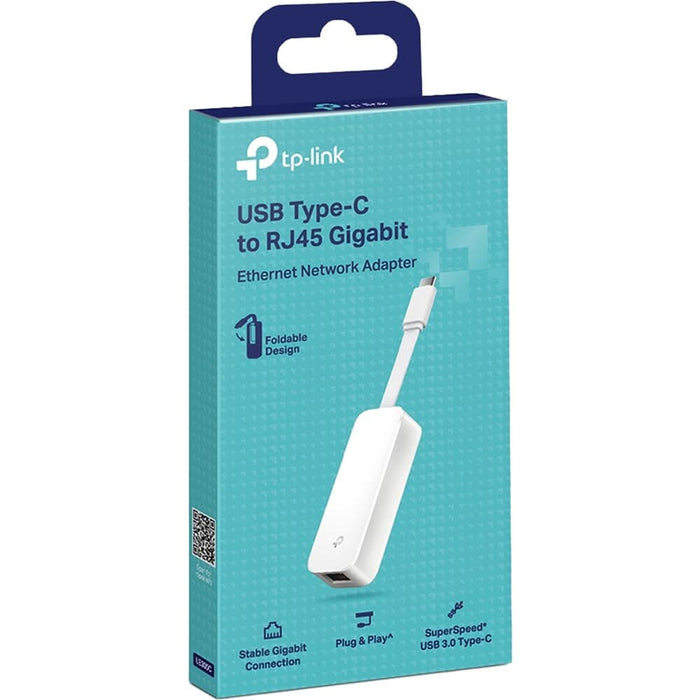 Adaptor Ethernet - USB 3.0 TP-LINK UE300C, Gigabit, alb - WALTI WALTI