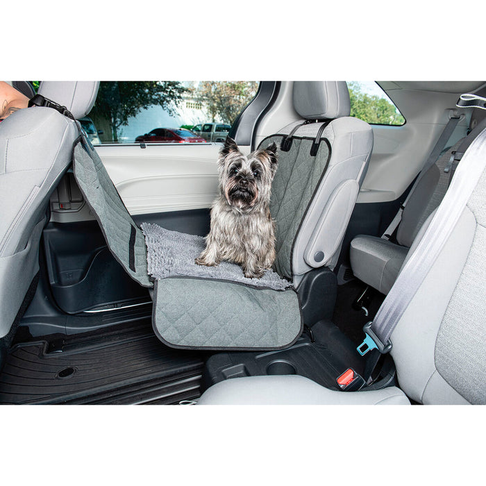 Husă de protecție pentru scaun auto individual pentru animale de companie Dog Gone Smart 112 x 89 cm Gri Plastic - WALTI WALTI