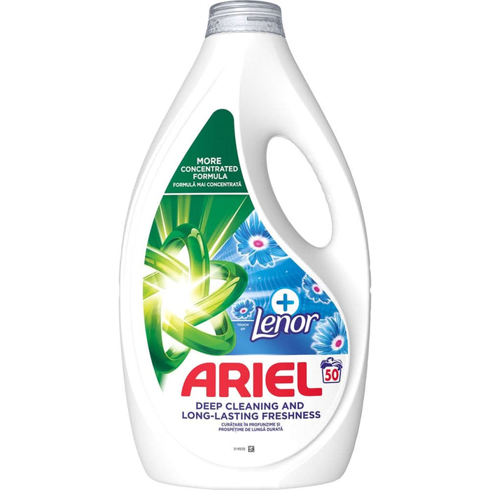 Detergent lichid ARIEL Touch of Lenor, Fresh Air, 2.25 l, 50 spalari WALTI