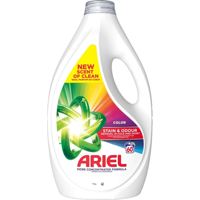 Detergent lichid ARIEL Color, 2.7 l, 60 spalari WALTI