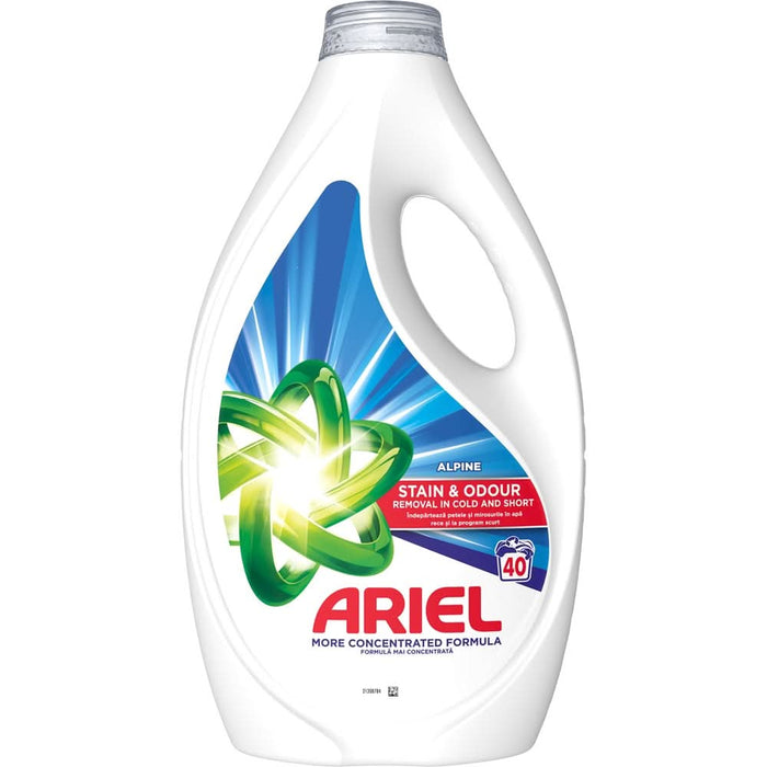 Detergent lichid ARIEL Alpine, 1.8 l, 40 spalari WALTI