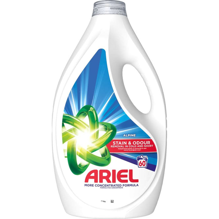 Detergent lichid ARIEL Alpine, 2.7 l, 60 spalari WALTI