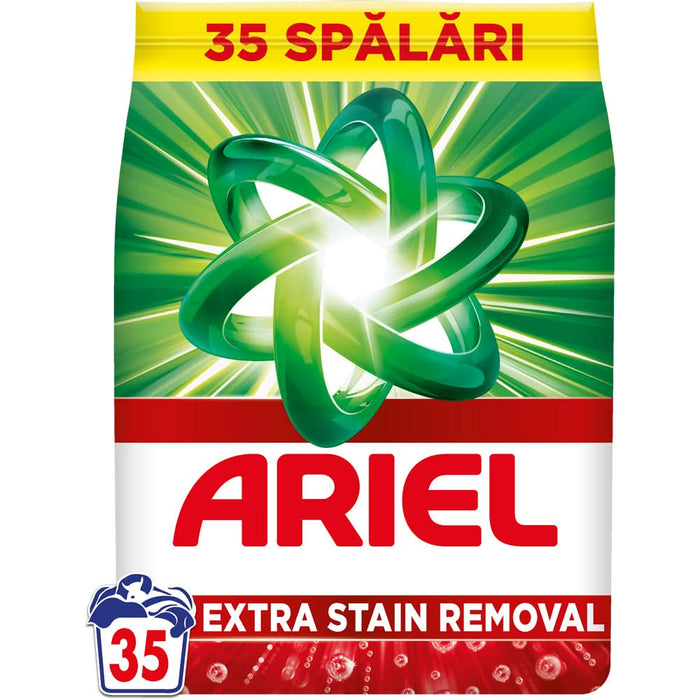 Detergent automat ARIEL Extra Stain removal, 2.275 kg, 35 spalari WALTI