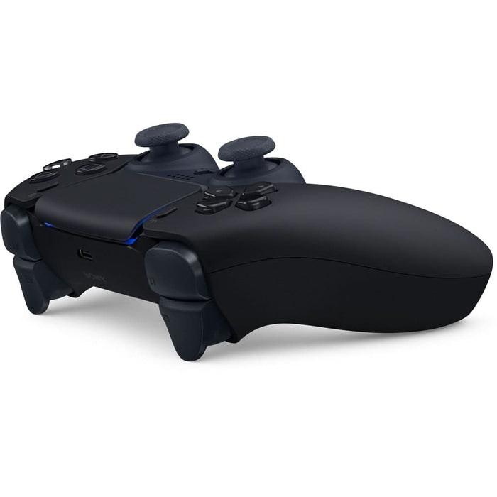 Controller Wireless PlayStation 5 DualSense, Midnight Black + Cablu USB-C pentru PC WALTI
