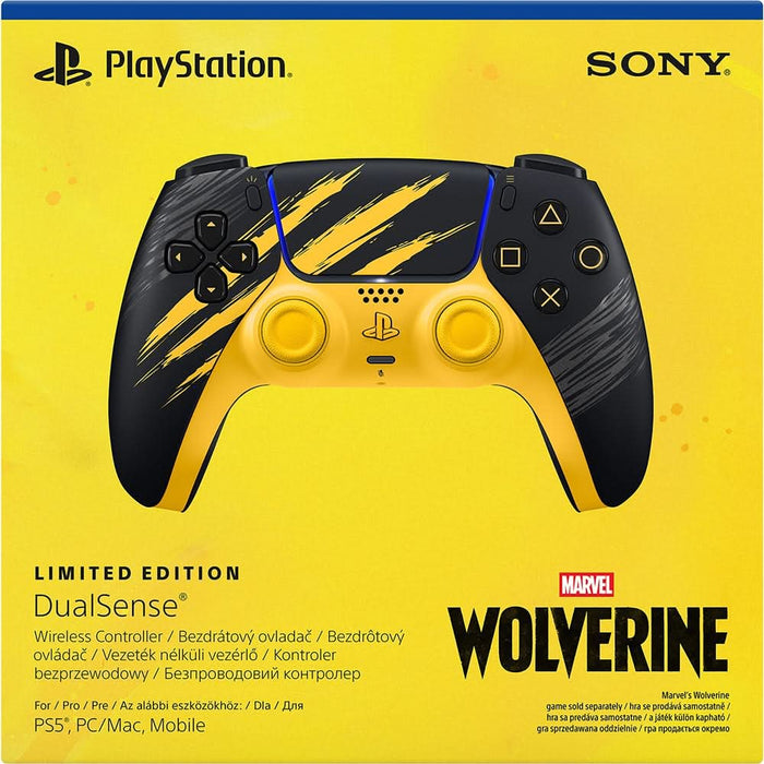 Controller Wireless PlayStation 5 DualSense Wolverine Yellow Limited Edition WALTI