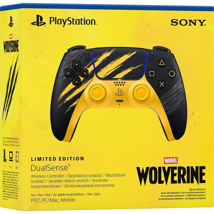 Controller Wireless PlayStation 5 DualSense Wolverine Yellow Limited Edition WALTI