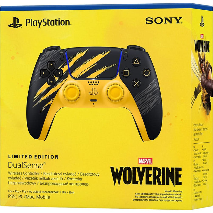 Controller Wireless PlayStation 5 DualSense Wolverine Yellow Limited Edition WALTI