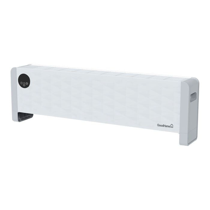 Convector GoodHome, 2200W, Termostat reglabil, Telecomanda, alb WALTI